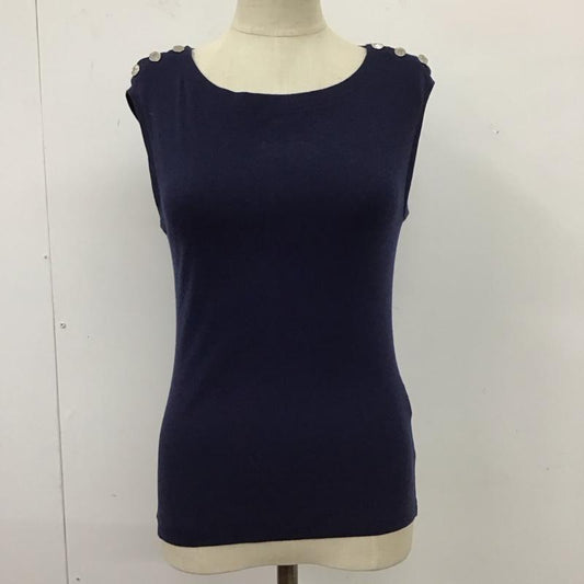 ポロラルフローレン POLO RALPH LAUREN タンクトップ タンクトップ タンクトップ ノースリーブカットソー XS 無地 紺 / ネイビー /  レディース USED 古着 中古 10115973