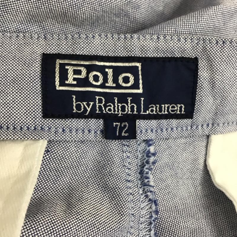 ポロバイラルフローレン Polo by RALPH LAUREN パンツ チノパン カジュアルパンツ ワークパンツ ワイドパンツ 無地 水色 / ライトブルー /  レディース USED 古着 中古 10120398