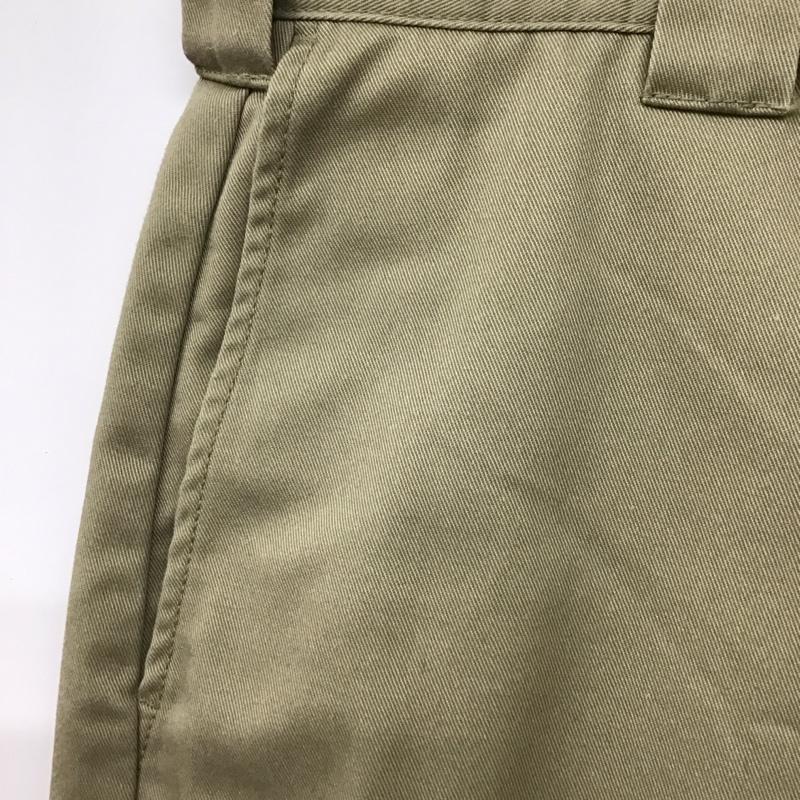ディッキーズ Dickies パンツ ショートパンツ DKB001 ハーフパンツ ワークパンツ 34 34 ロゴ、文字 ベージュ / ベージュ /  メンズ USED 古着 中古 10116797
