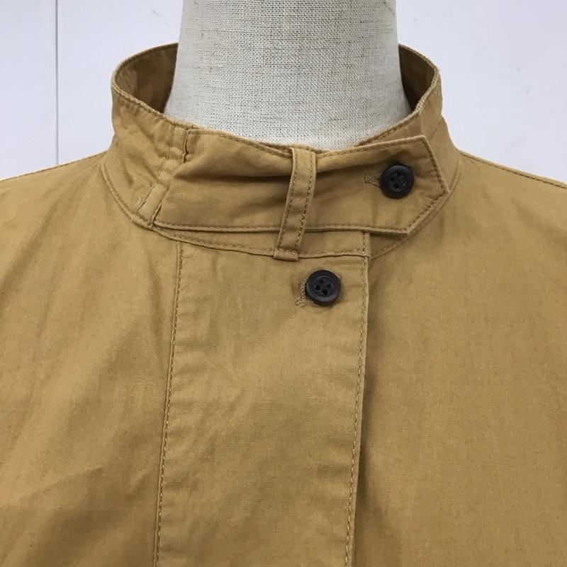 フリークスストア FREAK S STORE ワンピース ロングスカート 221-3140 長袖ワンピース ロングワンピース 前開きシャツワンピース FREE 無地 ベージュ / ベージュ /  レディース USED 古着 中古 10110230