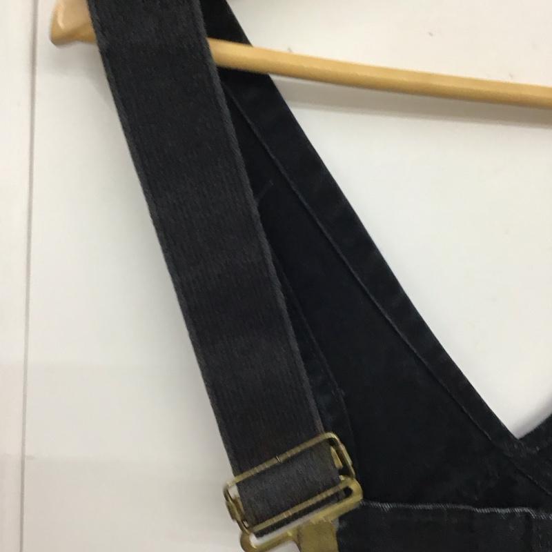 カーハート Carhartt サロペット・オーバーオール サロペット、オーバーオール オーバーオール つなぎ オールインワン 00s ufcw アメリカ製 ダブルニー 無地 黒 / ブラック /  メンズ USED 古着 中古 10137577