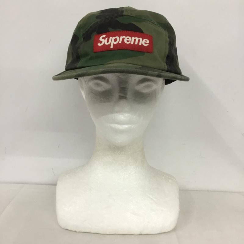 シュプリーム Supreme 帽子 キャップ Washed Chino Twill Camp Cap カモフラージュ柄・迷彩 マルチカラー / マルチカラー /  メンズ USED 古着 中古 10142413