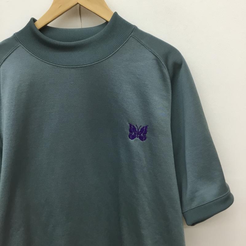 ニードルス Needles カットソー 半袖 MR489 ニードルズ M 刺繍 緑 / グリーン /  メンズ USED 古着 中古 10116041