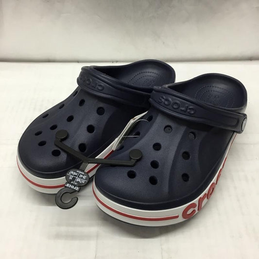 クロックス crocs サンダル サンダル 205089-4CC Bayaband Clog バヤバンド クロッグ 25cm 25.0cm ロゴ、文字 紺 / ネイビー / X 白 / ホワイト / X 赤 / レッド /  メンズ USED 古着 中古 10111537