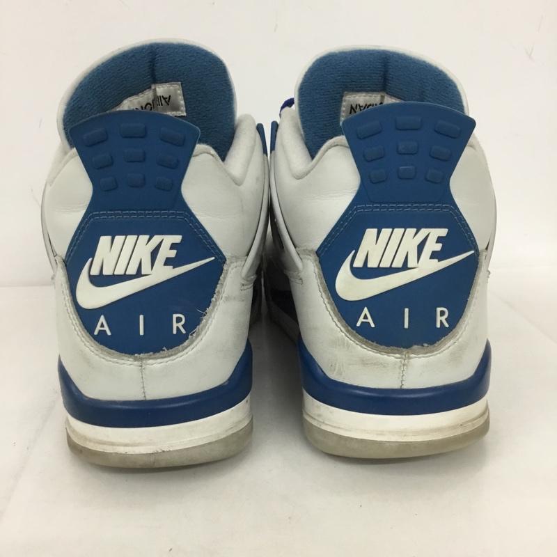 ナイキ NIKE スニーカー スニーカー FV5029-141 AIR JORDAN 4 RETRO 28cm 28.0cm ロゴ、文字 青 / ブルー / X 灰 / グレー /  メンズ USED 古着 中古 10129912
