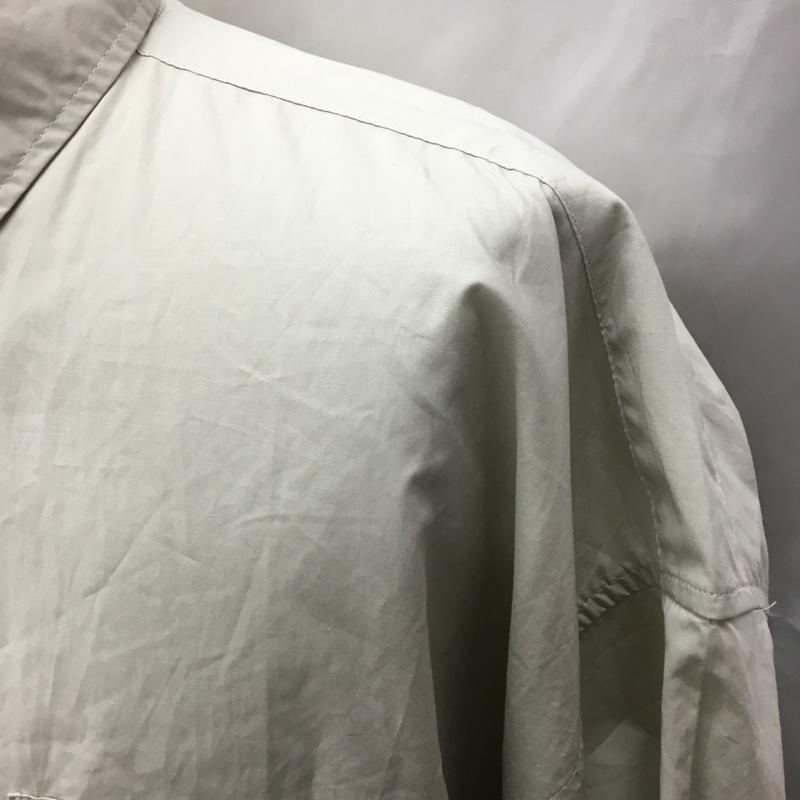 ユーエスポロアッスン U.S.POLO ASSN. シャツ、ブラウス 半袖 PL12703 胸ポケット コットン S ワンポイント ベージュ / ベージュ /  メンズ USED 古着 中古 10115561