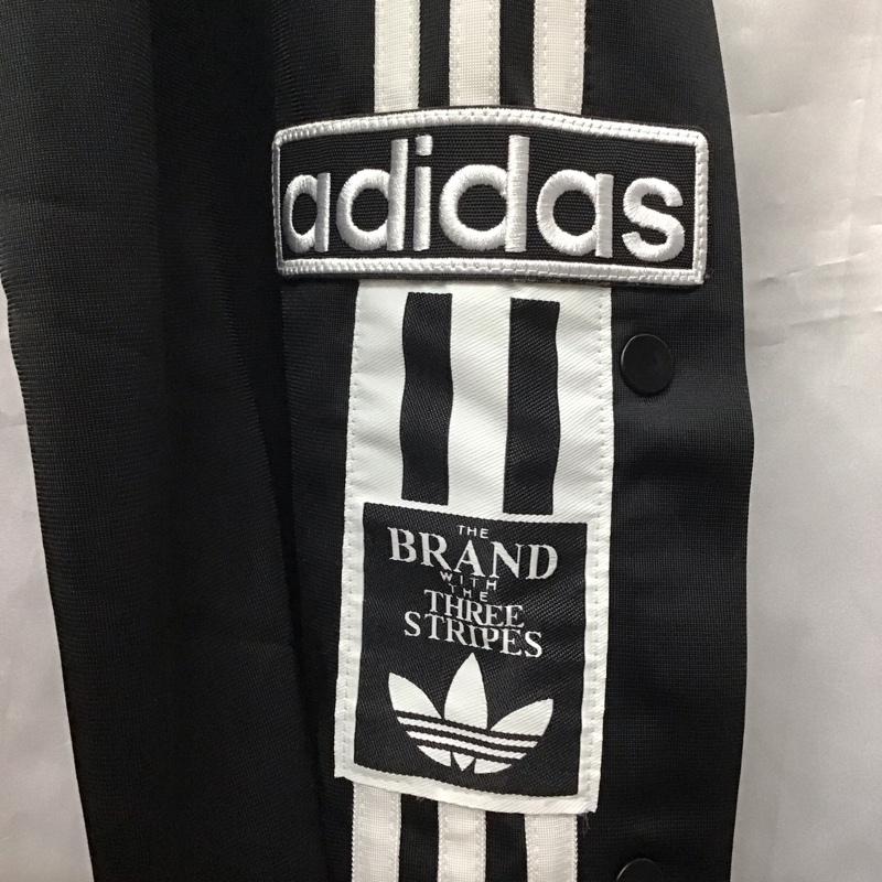 アディダス adidas ボトムス ボトムス HN6098 クラシックス アディブレイク トラックパンツ ジャージ L ロゴ、文字 黒 / ブラック / X 白 / ホワイト /  メンズ USED 古着 中古 10121211