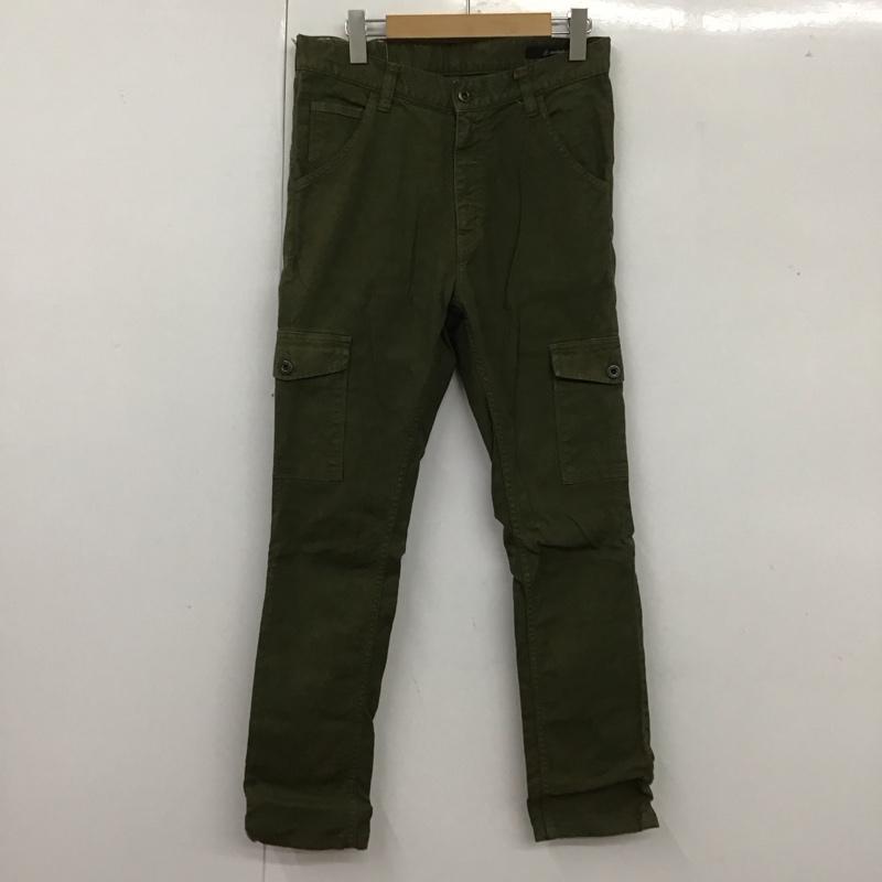ジョンブル Johnbull パンツ サルエルパンツ 11728 191-0307 サルエルカーゴパンツ ジーンズ カジュアルパンツ M 無地 カーキ / カーキ /  レディース USED 古着 中古 10106547