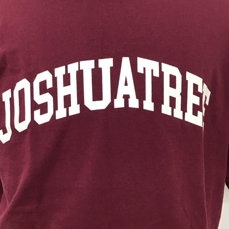 トニータイズサン TONY TAIZSUN Tシャツ 半袖 半袖カットソー プリントTシャツ クルーネックカットソー L ロゴ、文字 えんじ / ワインレッド /  メンズ USED 古着 中古 10118080