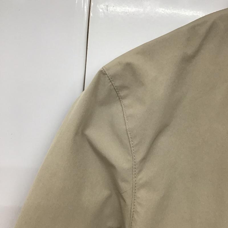 ザラ ZARA ジャケット、上着 ジャンパー、ブルゾン ジップアップジャケット ナイロンジャケット アウター S 無地 ベージュ / ベージュ /  メンズ USED 古着 中古 10130527