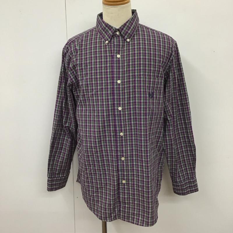チャップス CHAPS シャツ、ブラウス 長袖 長袖シャツ カラーシャツ ポケットシャツ 長袖カットソー チェックシャツ L チェック マルチカラー / マルチカラー /  メンズ USED 古着 中古 10118280