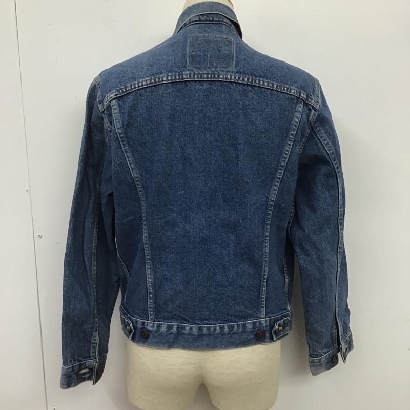 リーバイス Levi s ジャケット、上着 ジャンパー、ブルゾン デニムジャケット Gジャン 90s USA製 38 無地 インディゴ / インディゴ /  メンズ USED 古着 中古 10105676
