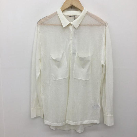 ココ ディール COCO DEAL シャツ、ブラウス 長袖 2 無地 白 / ホワイト /  レディース USED 古着 中古 10134735