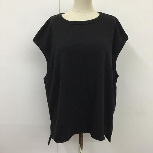 アズールバイマウジー AZUL BY MOUSSY ベスト ベスト 250esz80-375c スウェットベスト ノースリーブカットソー M 無地 黒 / ブラック /  レディース USED 古着 中古 10118579