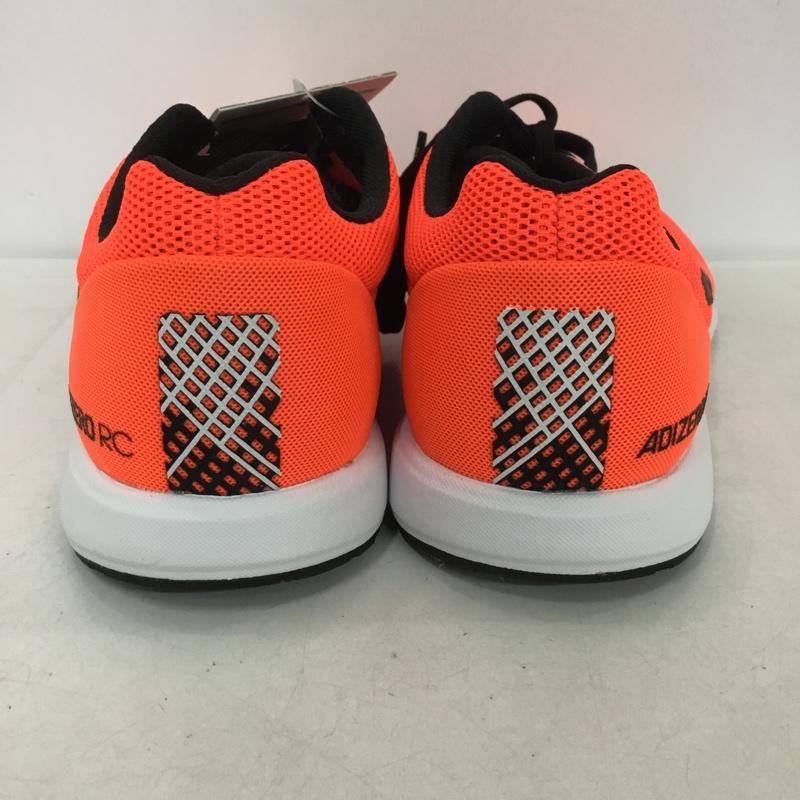 アディダス adidas スニーカー スニーカー EF0719 adizero RC ランニングシューズ 24.5cm 24.5cm ロゴ、文字 赤 / レッド / X 黒 / ブラック /  レディース USED 古着 中古 10136526