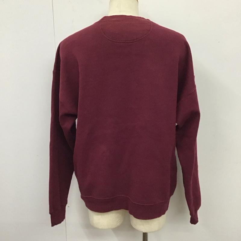 スターター STARTER トレーナー 長袖 L 無地 えんじ / ワインレッド /  レディース USED 古着 中古 10119866