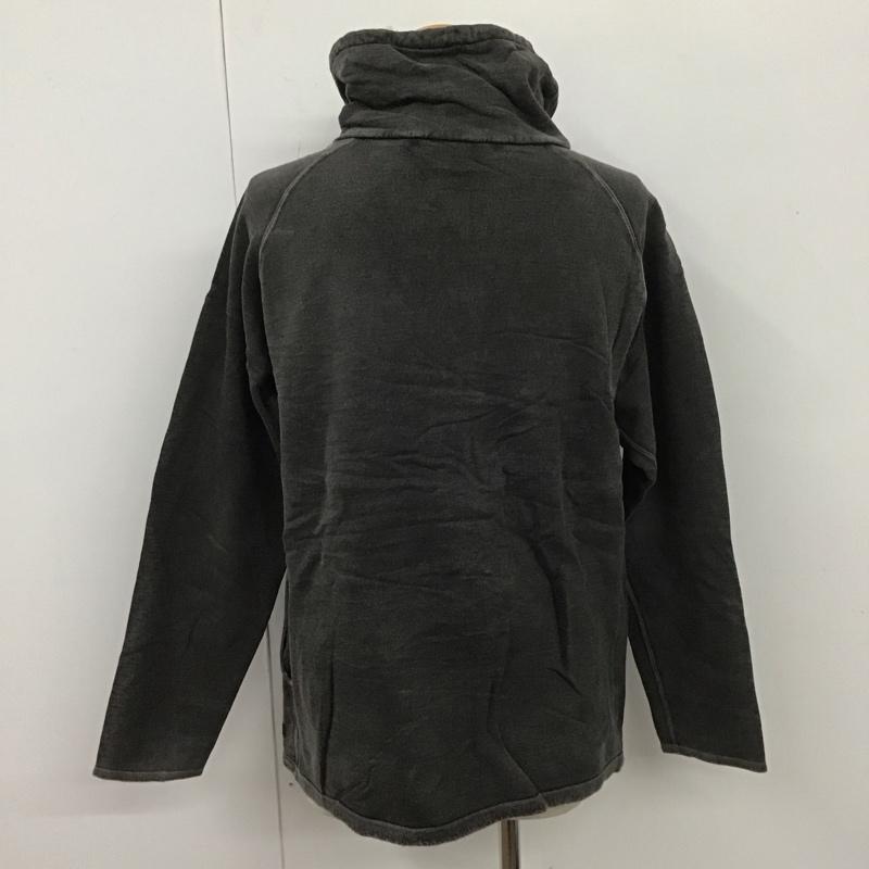 グッドオン Good On パーカー 長袖 L 無地 チャコールグレー / チャコールグレー /  メンズ USED 古着 中古 10108095
