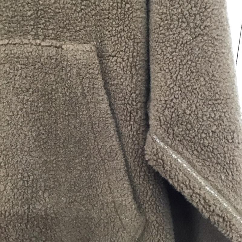 グラフペーパー Graphpaper パーカー 長袖 gu183-70100 プルオーバーパーカー フリース 1 無地 茶 / ブラウン /  メンズ USED 古着 中古 10146201