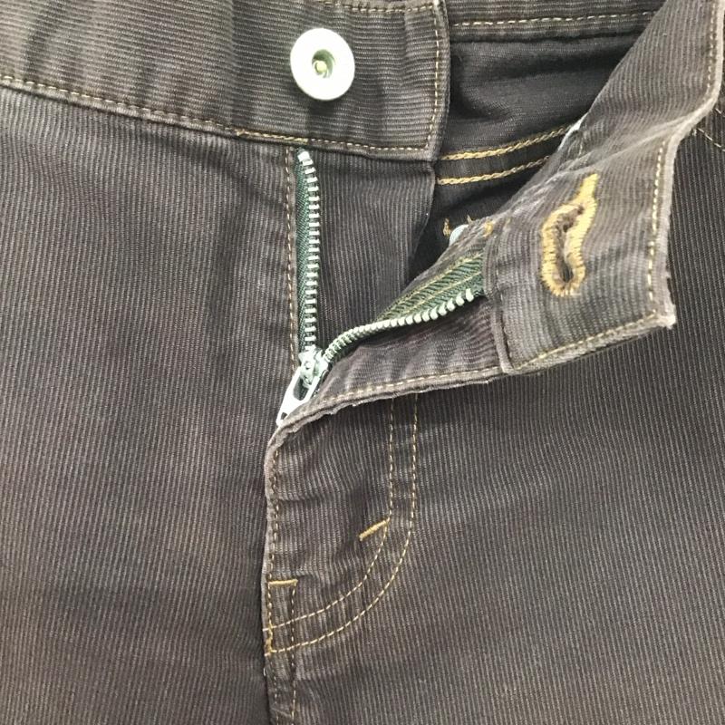 バーバリーブラックレーベル BURBERRY BLACK LABEL パンツ デニム、ジーンズ コーデュロイパンツ ワイドパンツ カジュアルパンツ 無地 茶 / ブラウン /  メンズ USED 古着 中古 10107257