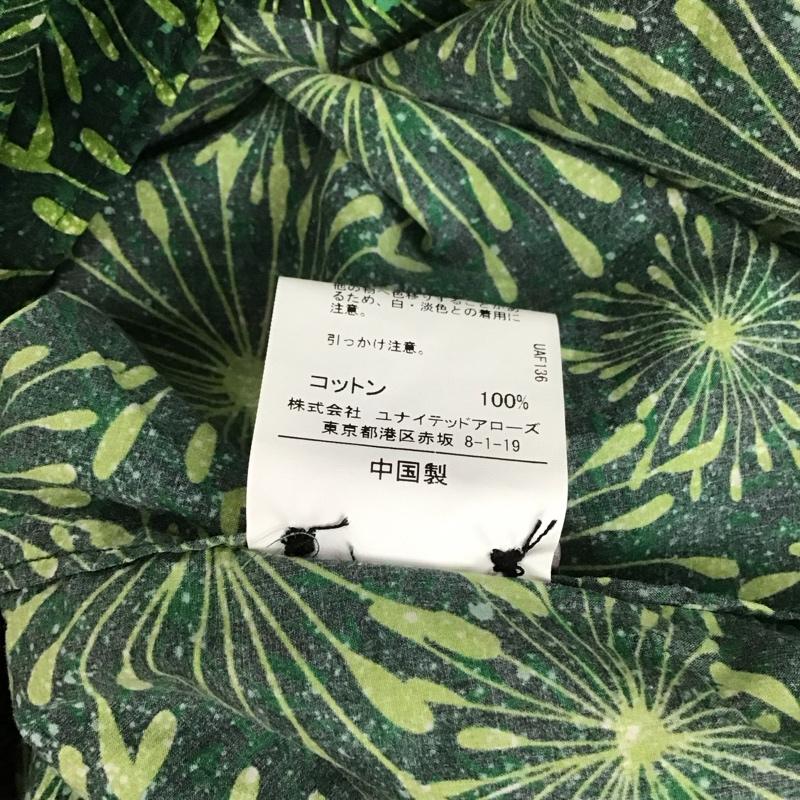 グリーンレーベルリラクシング green label relaxing シャツ、ブラウス 半袖 半袖シャツ 総柄シャツ ポケットシャツ S 総柄 緑 / グリーン /  メンズ USED 古着 中古 10126724
