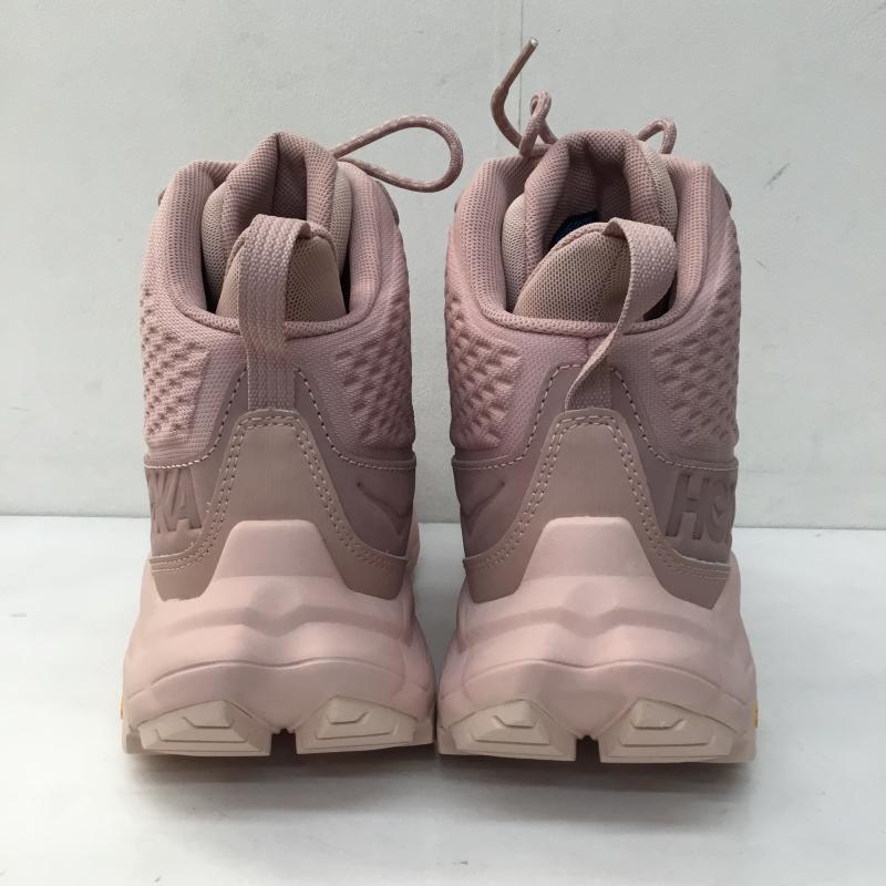 ホカ HOKA スニーカー スニーカー 1134984 ANACAPA Mid GTX 27.5cm ロゴ、文字 桃 / ピンク /  メンズ USED 古着 中古 10140754