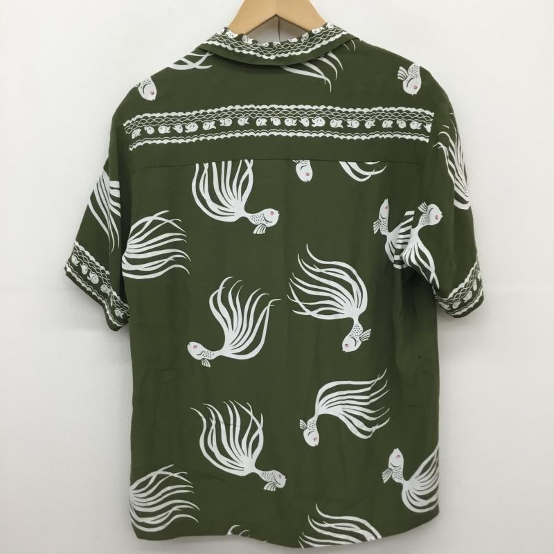 ネイバーフッド NEIGHBORHOOD シャツ、ブラウス 半袖 NEIGHBORHOOD OTHA FISH.ALOHA/R-SHIRT.SS 181TSNH-SHM04 S 総柄 緑 / グリーン /  メンズ USED 古着 中古 10127861