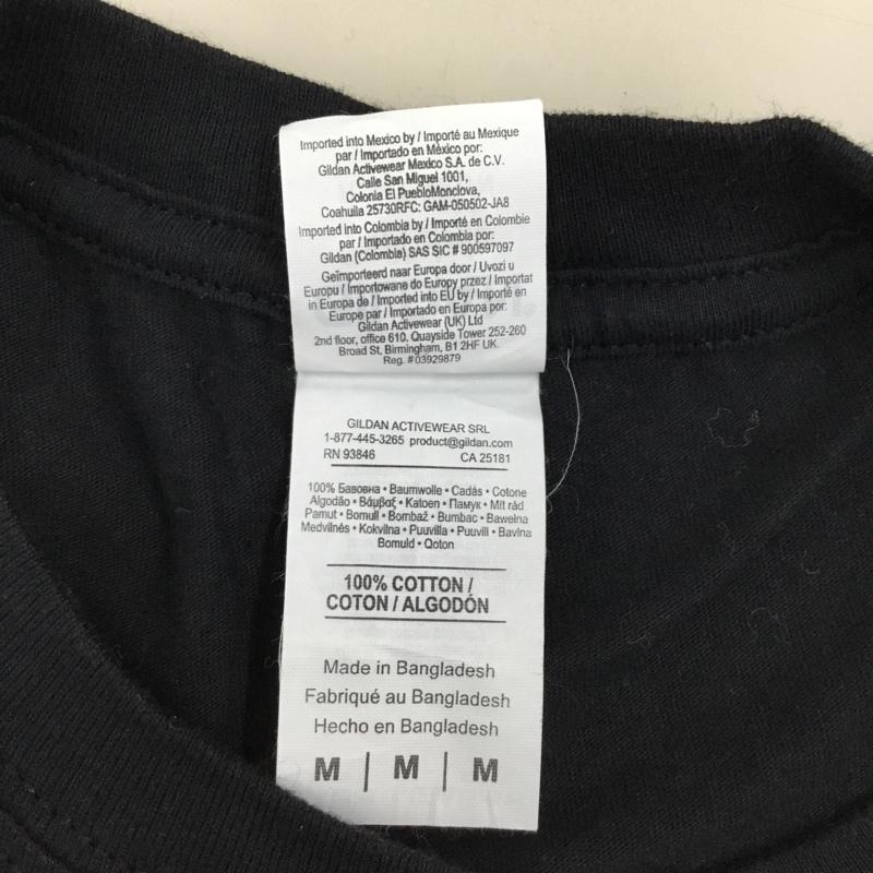 ギルダン GILDAN Tシャツ 半袖 METALLICA Cliff Em All バンドT M プリント 黒 / ブラック /  メンズ USED 古着 中古 10111346