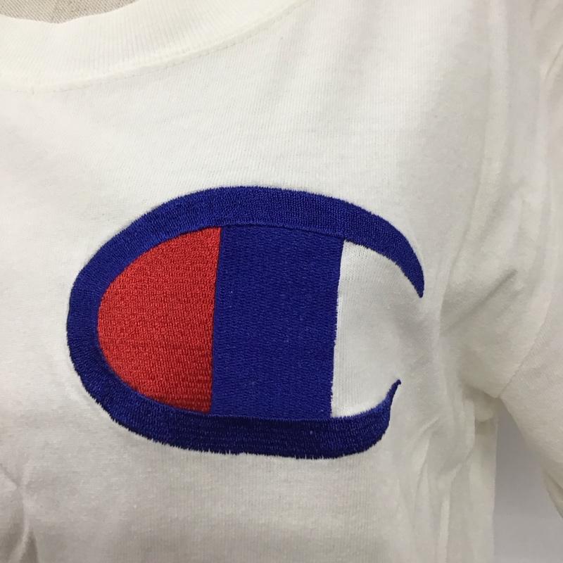 エックスガール X-girl ワンピース ミニスカート Champion M ロゴ、文字 白 / ホワイト /  レディース USED 古着 中古 10121278