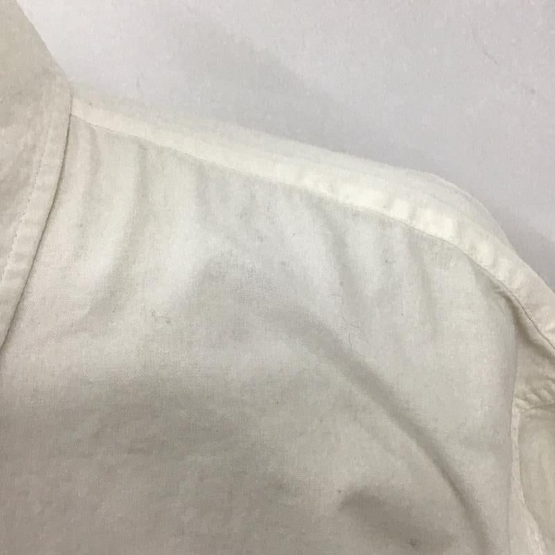 ヒンソン HINSON シャツ、ブラウス 長袖 長袖シャツ カラーシャツ ポケットシャツ 長袖カットソー M 無地 白 / ホワイト /  メンズ USED 古着 中古 10122964