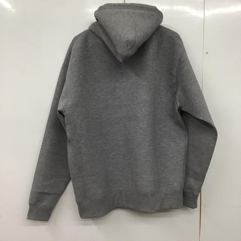 チャンピオン Champion パーカー 長袖 c3-cs110 TW3LSHOODEDSWEATSHIRT プルオーバーパーカー XL ロゴ、文字 灰 / グレー /  メンズ USED 古着 中古 10145702