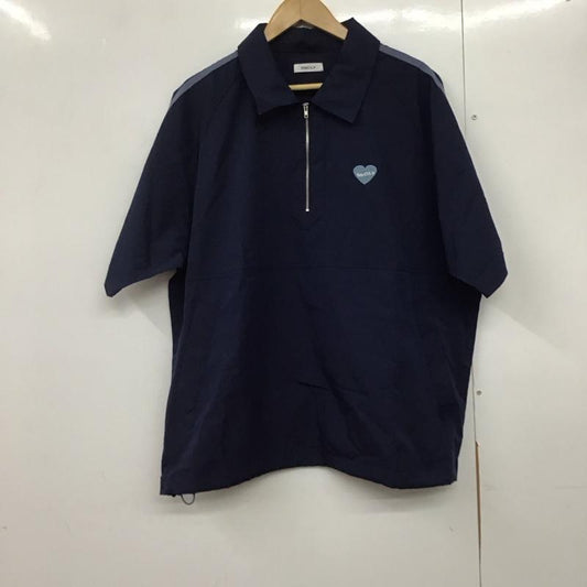 オンシェリー ONCILY カットソー 半袖 M 無地 紺 / ネイビー /  メンズ USED 古着 中古 10142448