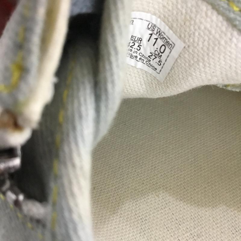 バンズ VANS スニーカー スニーカー 721454 UA Authentic Zip VLT LX シェーン ゴンザレス 27.5cm 箱有 27.5cm ロゴ、文字 水色 / ライトブルー /  メンズ USED 古着 中古 10128823