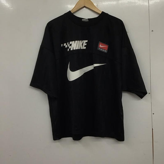 ナイキ NIKE Tシャツ 半袖 fb7255-010 ナイキNSWトレンドSSトップ スポーツウェア L ロゴ、文字 黒 / ブラック /  メンズ USED 古着 中古 10138887