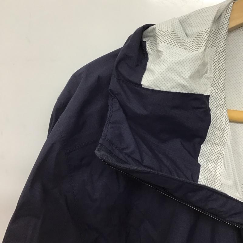 ザノースフェイス THE NORTH FACE ジャケット、上着 ジャンパー、ブルゾン M ロゴ、文字 X プリント 紺 / ネイビー /  メンズ USED 古着 中古 10141174