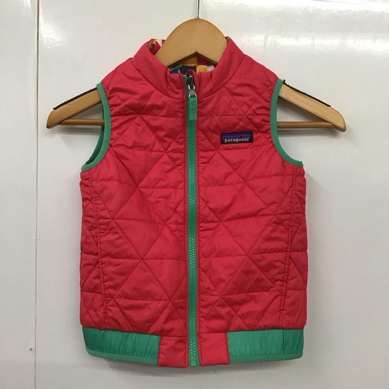 パタゴニア patagonia ベスト ベスト リバーシブル 無地 X 総柄 マルチカラー / マルチカラー /  ガールズ USED 古着 中古 10130366