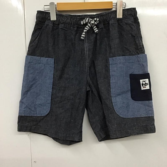 チャムス CHUMS パンツ ショートパンツ ch03-1113 ショートパンツ ハーフパンツ カジュアルパンツ M 無地 インディゴ / インディゴ /  メンズ USED 古着 中古 10131266