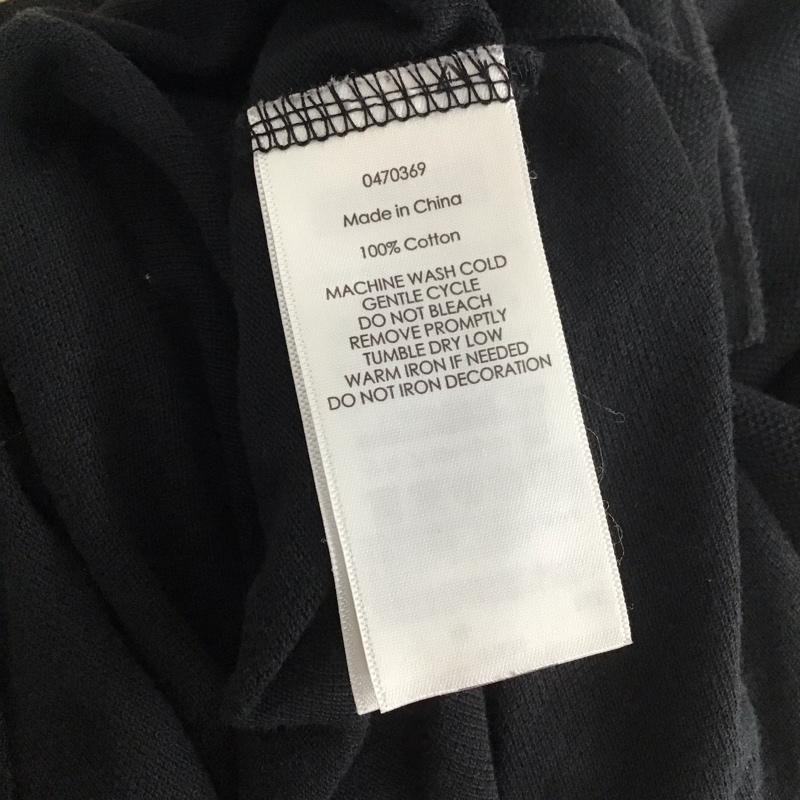 ポロバイラルフローレン Polo by RALPH LAUREN ポロシャツ 半袖 半袖ポロシャツ 半袖カットソー カラーシャツ L ロゴ、文字 黒 / ブラック /  メンズ USED 古着 中古 10131159