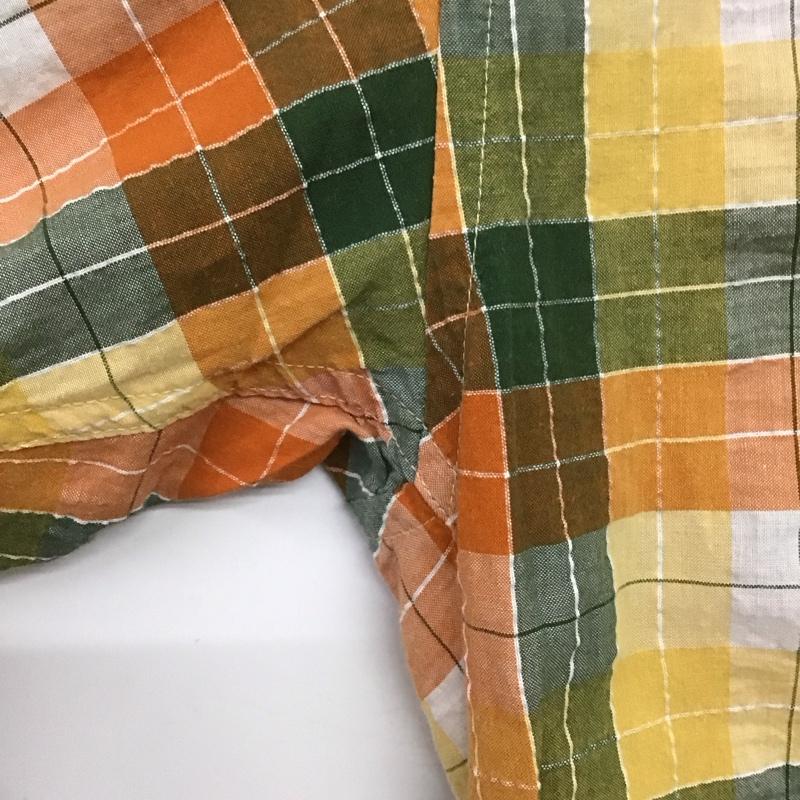 アベイシングエイプ A BATHING APE シャツ、ブラウス 半袖 半袖シャツ 無地シャツ ポケットシャツ S チェック マルチカラー / マルチカラー /  メンズ USED 古着 中古 10137176