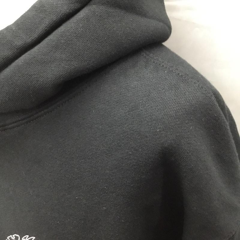 チャレンジャー CHALLENGER パーカー 長袖 CLG-CS 019-015 Fishing Club Hoodie 裏起毛 L ロゴ、文字 黒 / ブラック /  メンズ USED 古着 中古 10109685