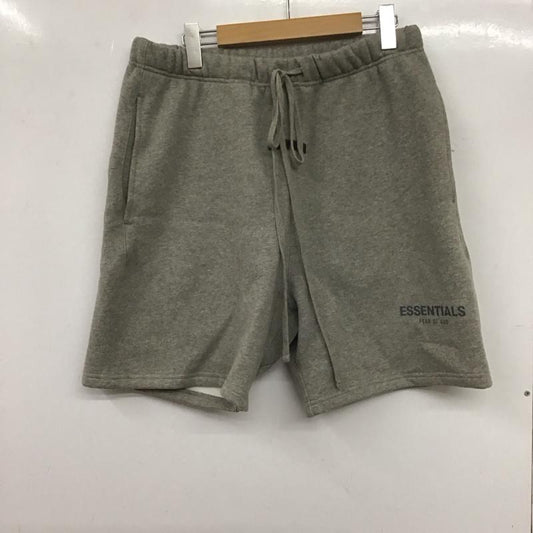 エッセンシャルズ ESSENTIALS パンツ ショートパンツ M 無地 X ロゴ、文字 灰 / グレー /  メンズ USED 古着 中古 10134839
