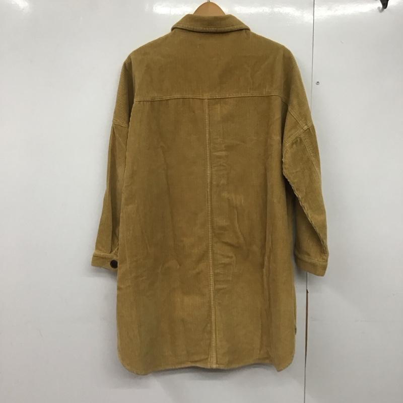 ザラティーアールエフ ZARA TRF ジャケット、上着 ジャケット、ブレザー コーデュロイジャケット カジュアルジャケット アウター S 無地 ベージュ / ベージュ /  メンズ USED 古着 中古 10143114