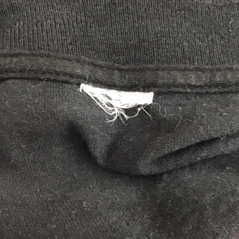 古着 USED カットソー 長袖 長袖カットソー クルーネックカットソー ロングスリーブカットソー プリントTシャツ プリント 黒 / ブラック /  メンズ USED 古着 中古 10116556