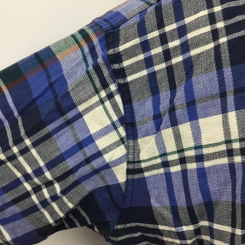 エルエルビーン L.L.Bean シャツ、ブラウス 半袖 COOL WEAVE コットン LL チェック マルチカラー / マルチカラー /  メンズ USED 古着 中古 10119758
