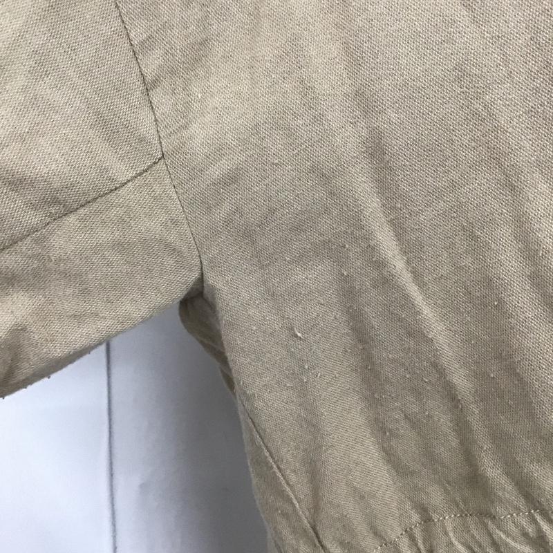 スタディオクリップ studio CLIP シャツ、ブラウス 長袖 FREE 無地 茶 / ブラウン /  レディース USED 古着 中古 10106112