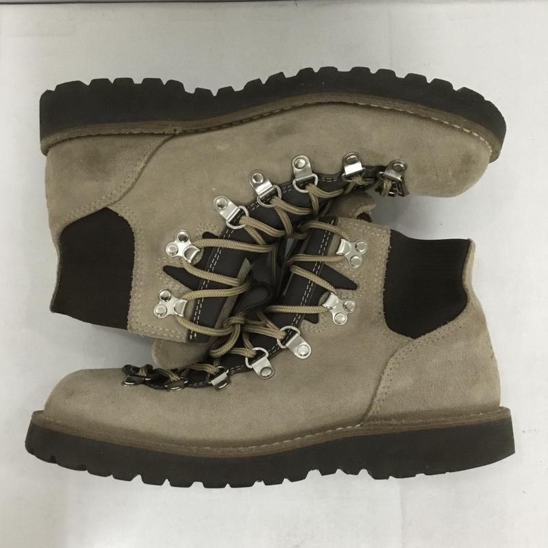 ダナー Danner アウトドアシューズ アウトドアシューズ D217610 VERTIGO LIGHT マウンテンブーツ 8 ロゴ、文字 ベージュ / ベージュ / X 茶 / ブラウン /  メンズ USED 古着 中古 10140165