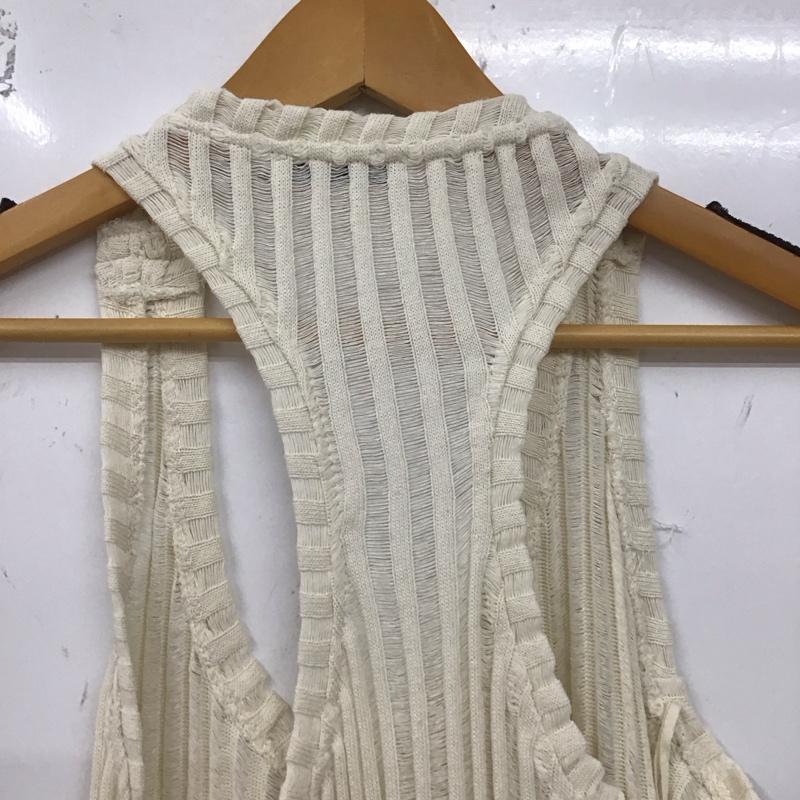 ザラ ZARA ワンピース ロングスカート M 無地 白 / ホワイト /  レディース USED 古着 中古 10129434