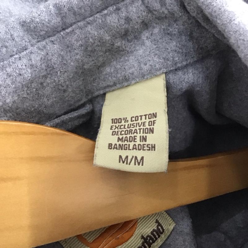 ティンバーランド Timberland シャツ、ブラウス 長袖 長袖シャツ 無地シャツ カラーシャツ M 無地 灰 / グレー /  メンズ USED 古着 中古 10133122