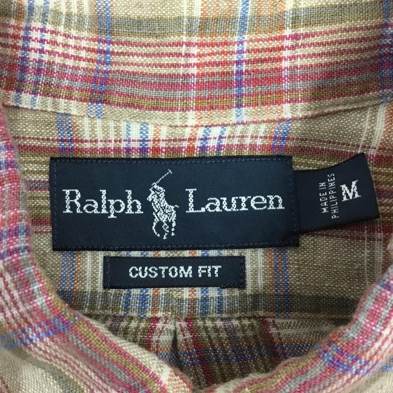 ラルフローレン RALPHLAUREN シャツ、ブラウス 半袖 チェックシャツ 半袖シャツ カラーシャツ ボタンダウンシャツ M チェック マルチカラー / マルチカラー /  メンズ USED 古着 中古 10108736