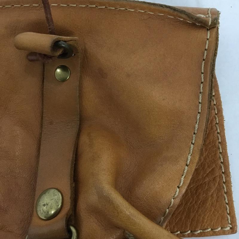 アインソフ AINSOPH ショルダーバッグ ショルダーバッグ レザー 無地 茶 / ブラウン /  レディース USED 古着 中古 10132050
