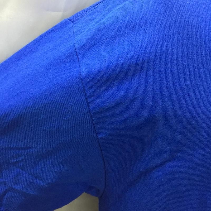 古着 USED Tシャツ 半袖 Cypher code クルーネック L ロゴ、文字 青 / ブルー /  メンズ USED 古着 中古 10117191